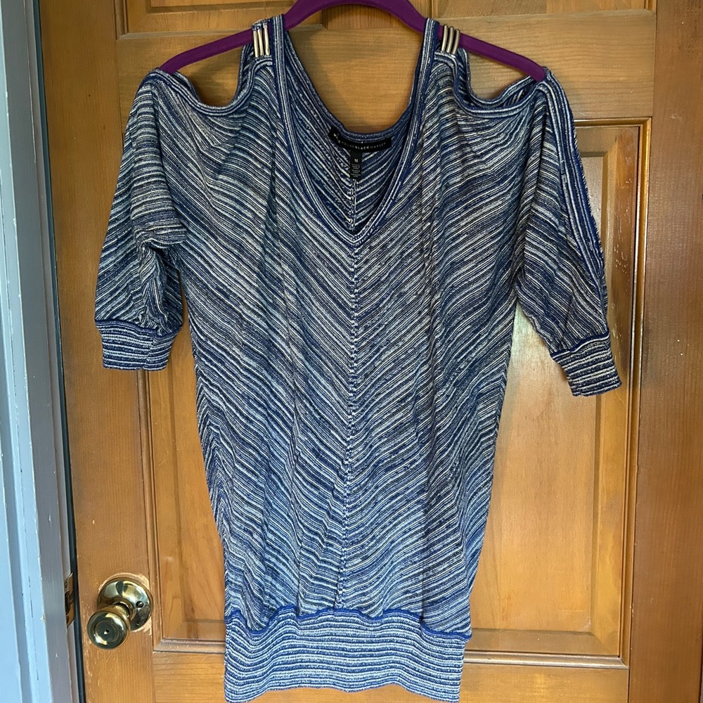 WHBM Bare Shoulder Top